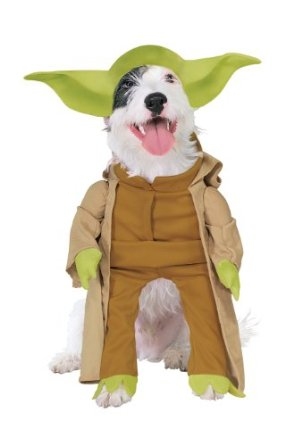 yoda pet dog cat costume