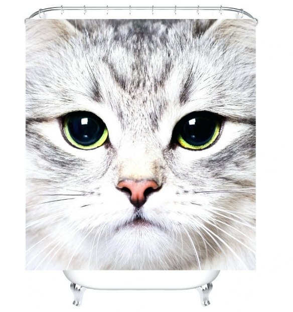 Cat Shower Curtain