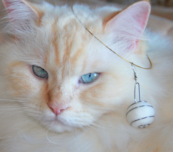 Flora Davis Cat Hair Jewelry