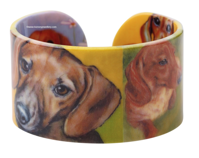 Doxie Bangle Acrylic