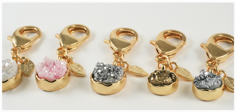 Druzy Charms for Dogs