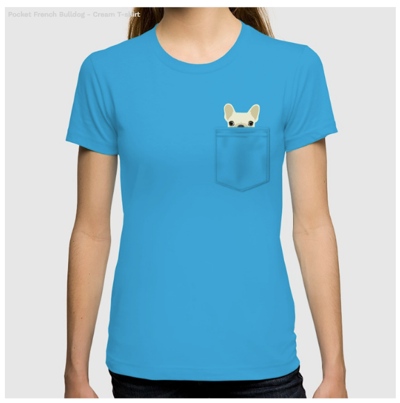 Pocket Frenchie T-Shirt